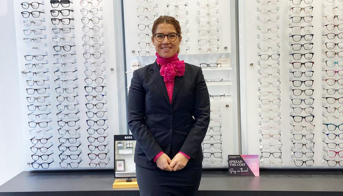 Charlene Whitmore at our Eastbourne practice